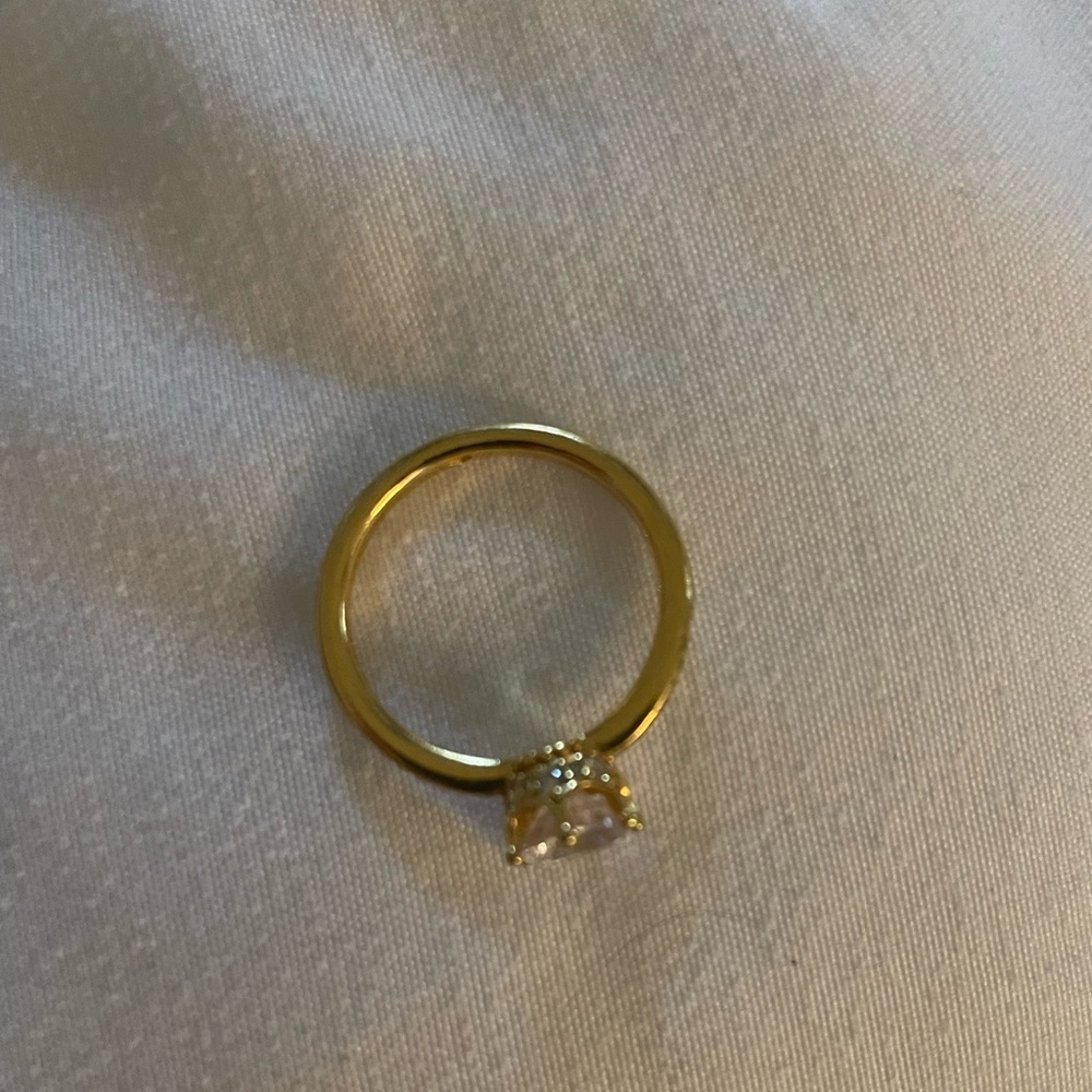 Pandora Clear Sparkling Crown Solitaire Ring - Picture 4 of 4